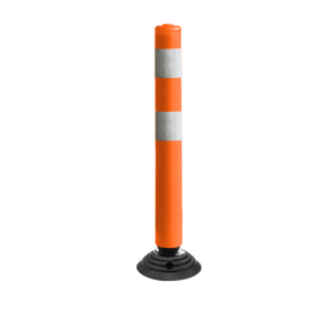 Hito Tubular Abatible Naranjo H-50