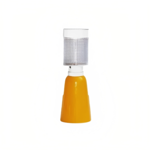 Baliza solar de faena para cono