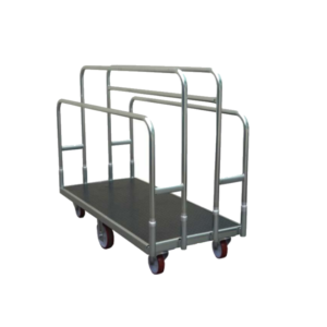 CARRO PORTA PLACA  6 ruedas