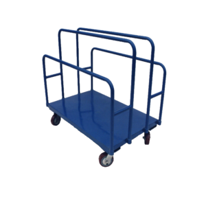 Carro porta placa 4 ruedas