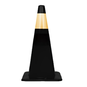 CONO 28″ NEGRO – 1 CINTA ALTA INTENSIDAD