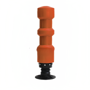 Hito Tubular Abatible – Naranja