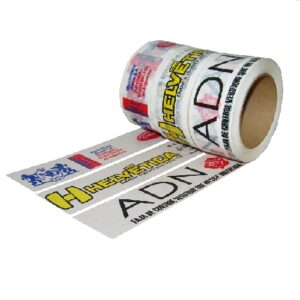 Cinta Embalaje Impresa 2 o 3 col 48mm x 40 mts, Caja de 72 unidades