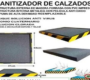 SANITIZADOR DE CALZADO