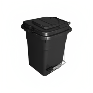 Contenedor de basura 50 Lts pedal metalico