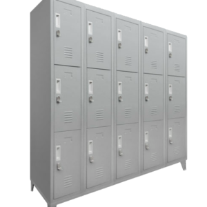 LOCKERS 5 CUERPOS 15 PUERTAS