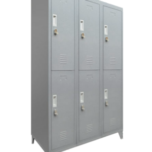 LOCKERS 3 CUERPO 6 PUERTAS