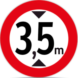 Altura Maxima 3.5m