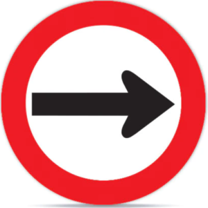 Direccion Obligada Derecha RO-3a