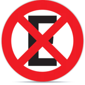No Estacionar Ni detenerse