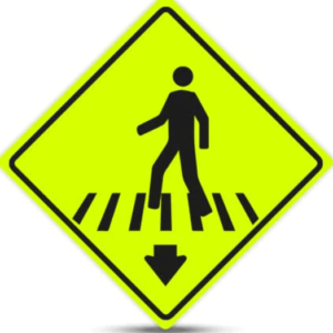 Paso de Cebra Aqui PO-8 Fluor