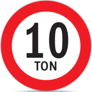 Peso Maximo 10 Ton