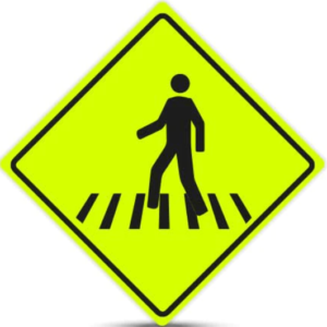 Proximidad Paso de Cebra Aqui PO-8-Fluor