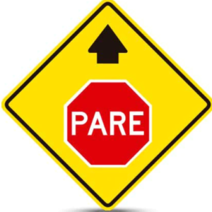 Proximidad de Senal PARE PG-3a