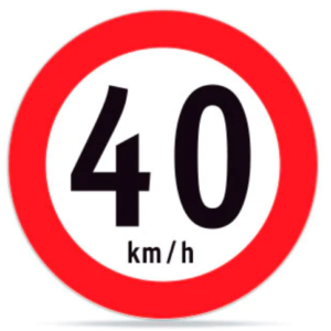 Velocidad Maxima 40-km