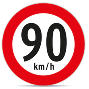 Velocidad Maxima 90-km